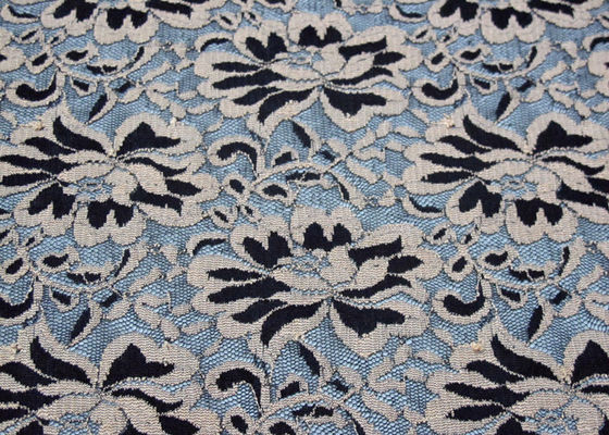 Unterwäsche-hohe Hartnäckigkeits-elastisches Spitze-Gewebe, Blumen-Spitze-Gewebe CY-LW0790