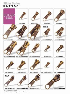 ジッパーのスライダーの注文のジッパーの引き手は歓迎された kww のジッパーの工場です