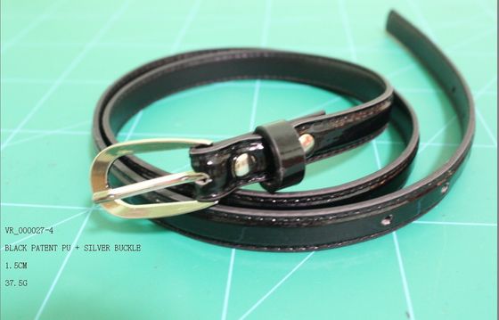 Оденьте поясы PU для ширины 1.3cm до 1.5cm женщин, OEM и ODM для брюк и штанов