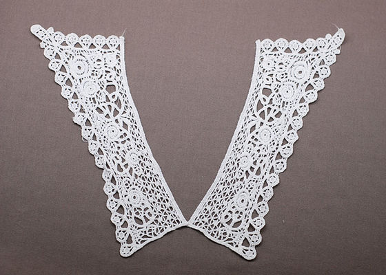 ピーター ・ パン刺繍 100 コットンのかぎ針編みレース月の輪アパレル用