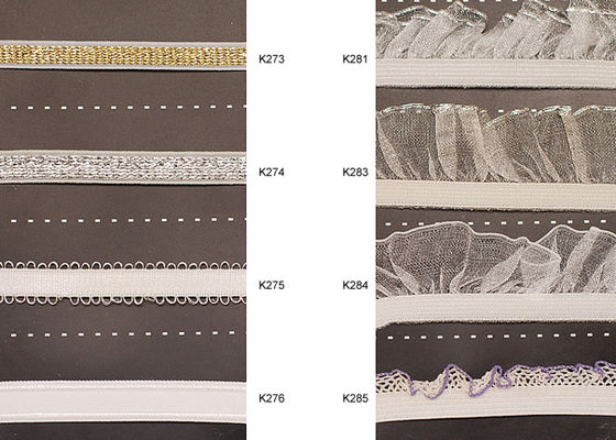 เชียร์ที่กำหนดเองสายชุดเสื้อสีขาวลูกไม้ยางยืดริบบิ้น