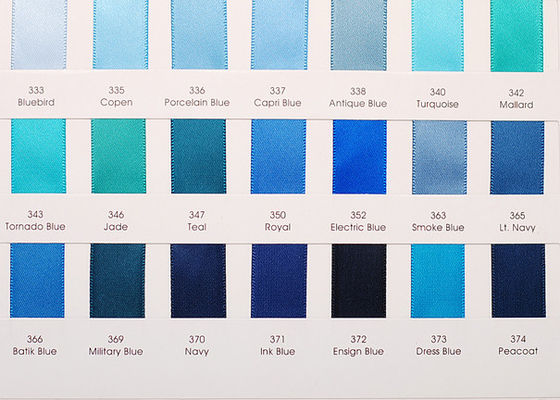 OEM ตกแต่งใบหน้าคู่ซาตินริบบิ้นค้าส่ง