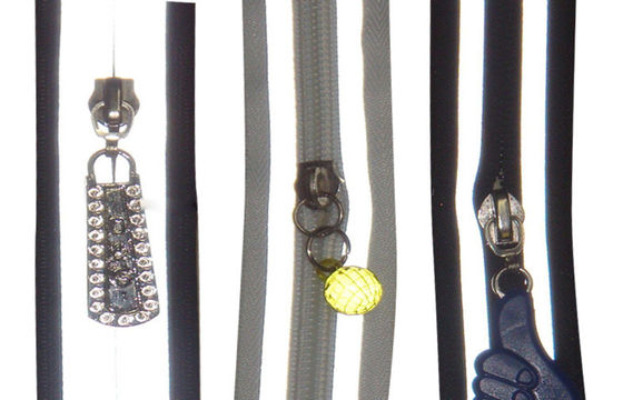 แปลกแยกสะท้อนซิป 3 # สำหรับรองเท้าเสื้อผ้ากระเป๋ากลางแจ้ง