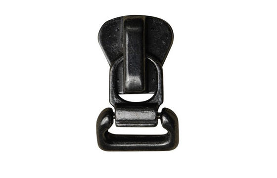 Czarny 4 # Die Casting cynku Automatyczna blokada suwak Zipper Dokładne kształcie