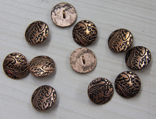 Eco freindly Custom Clothing Buttons / Hardware Diamond Decoration