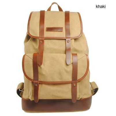 남자 여자를 위한 새로운 유럽식 피복 Schoolbag 화포 여행 어깨 책가방 부대