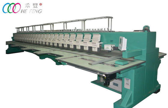 24 Heads Multi Heads Computerized Embroidery Machine 1000 RPM for Garment / lace