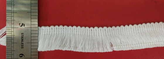 Suavemente densamente ribete corto del cordón del ganchillo de la franja/ajuste del cordón del algodón