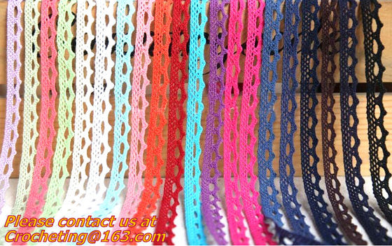 elegantes handgemachtes Handwerk des Yard 4.8-5cm Breite 10/Los DIY häkelte Spitzeordnung für Kleider