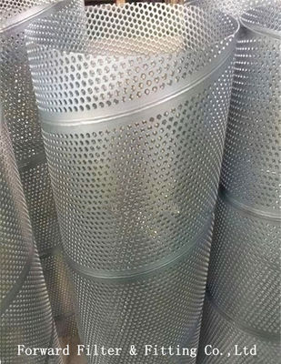 316L thép không gỉ đục lỗ kim loại Tube, đục Spiral ống hàn