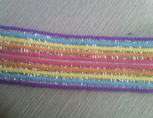 Multicolor webbing ยืดหยุ่น