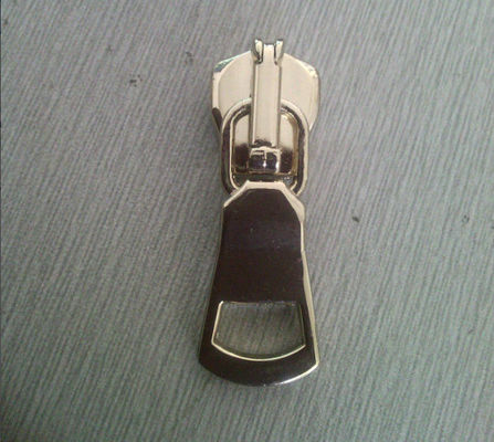 La galjanoplastia 5#/8# personalizó al peso ligero simple de la aleación del tirador de cremallera