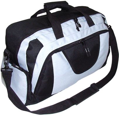 Cow Leather Toiletry Customized Zippered Travel Bags Black Bottom Compartment