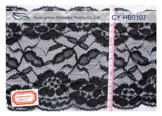 İç Çamaşırı için Seksi Siyah Naylon Dantel Trim, kıyafeti CY-HB0107