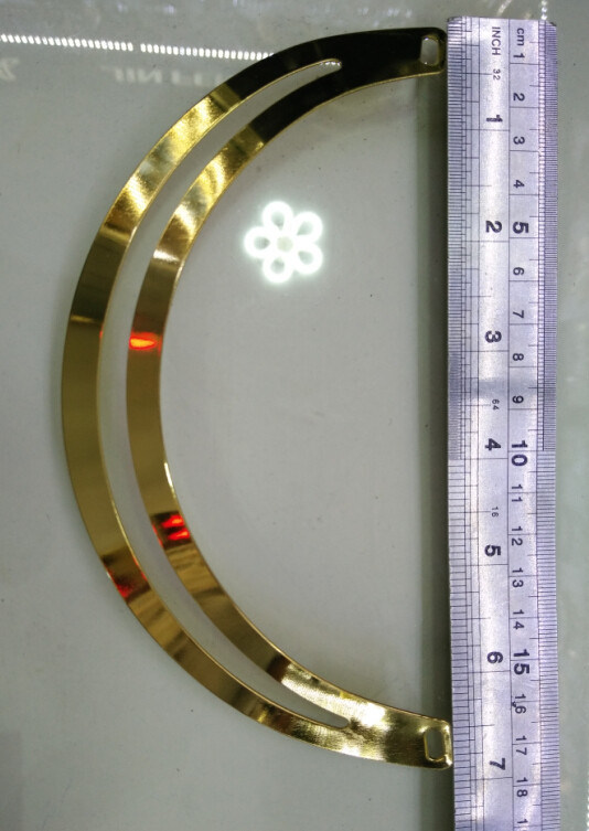 Alloy Metal Bar Lustro Metal Surface Przycinanie ozdobić ubrania Ekologiczne