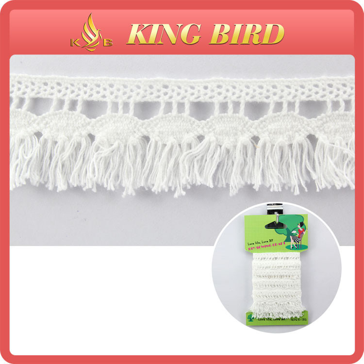 เป็นมิตรกับสิ่งแวดล้อม DIY หัตถกรรมลูกไม้ริบบิ้น Trim สำหรับตารางผ้าบูติค DIY อุปกรณ์เสริม