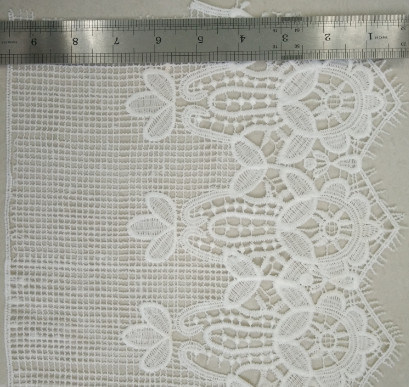 Sữa Poly ren vải ren trang trí Trim Đối với quần áo thời trang,