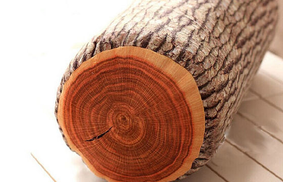 Unique Simulation Tree Stump Household Pillow Cushions for Photography Prop